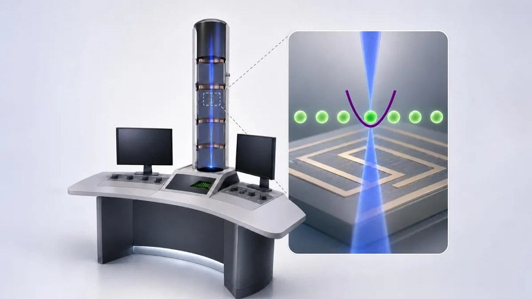 Microscópio eletrônico está sendo integrado com um computador quântico