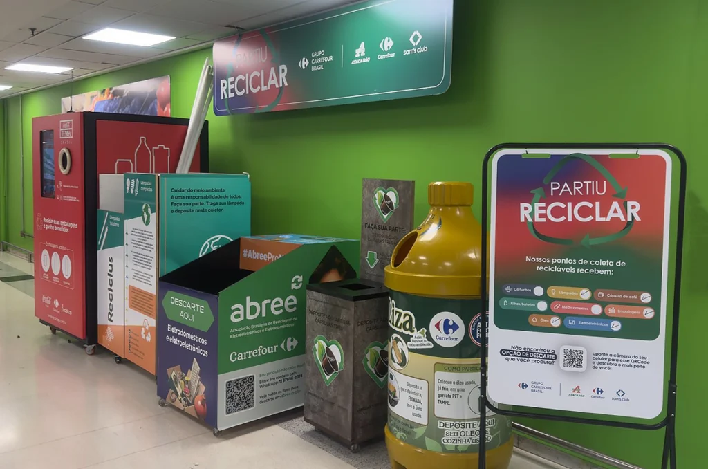 partiu reciclar carrefour